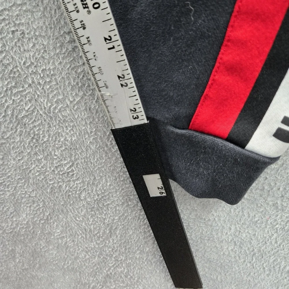 Jordan‎ Men Activewear Pants S Black Embroidered Sweatpants Colorblock Fleece